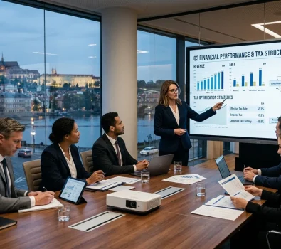 Daňová optimalizace firmy — Strategie pro s.r.o. a korporace